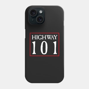 Highway 101 (white) Phone Case