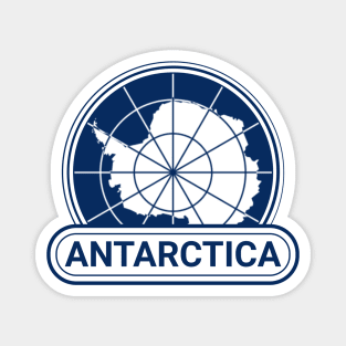 Antarctica Country Badge - Antarctica Flag Magnet