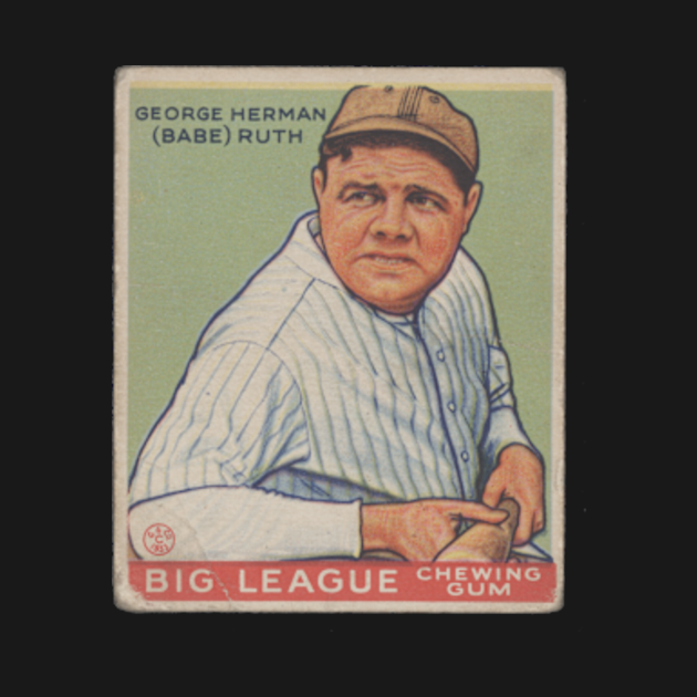 Disover Babe Ruth 1933 Goudey T-Shirt