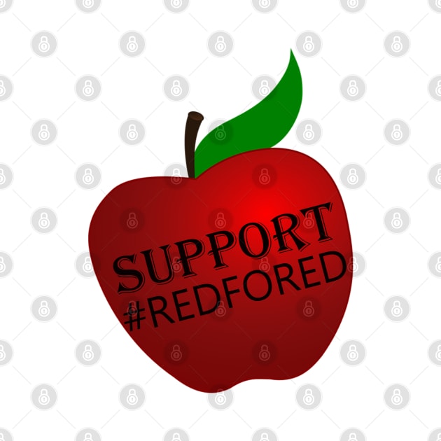 Teacher Support Wear Red for Public Ed School Support Shirt by tamdevo1