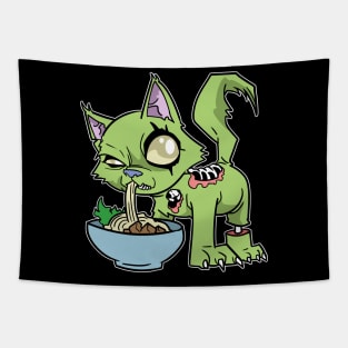 Pastel Goth Voodoo Doll Zombie Cat Kawaii Tapestry