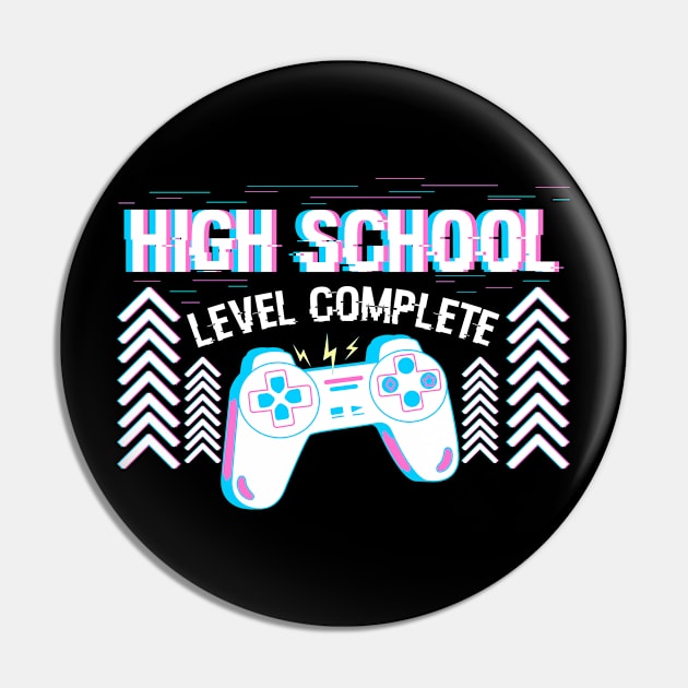 High School Level Complete Glitch Pin by Ruffeli