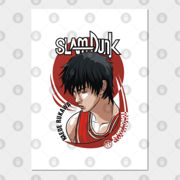 Get Wallpaper Kaede Rukawa Slam Dunk Anime And Manga Posters And Art Prints Free