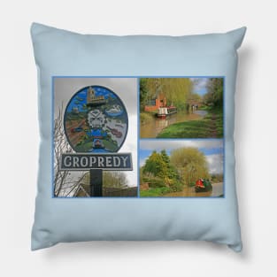 Cropredy Collage, April 2024 Pillow