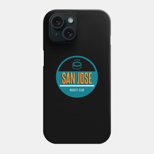 San Jose retro hockey Phone Case