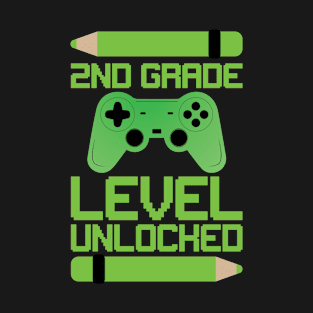 2nd grade level unlocked T-Shirt