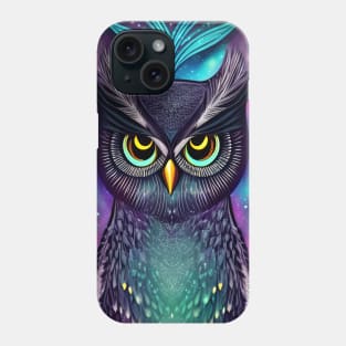 Galaxy owl Phone Case