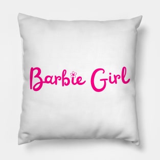 Barbie Girl Pillow