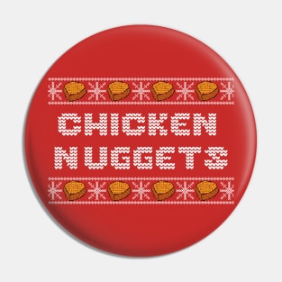 Christmas Chicken Nuggets Pin