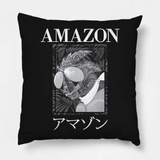 Kamen Rider Amazon Manga Art Tee Pillow