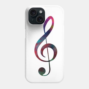 treble clef #trebleclef #music Phone Case