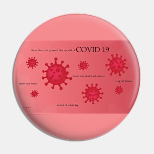 covid 19 Pin