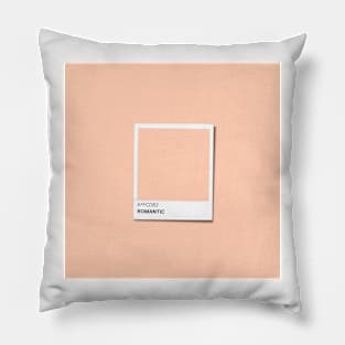 Romantic Apricot Color Pillow