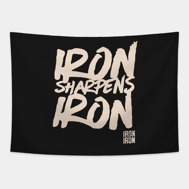 Iron Sharpens Iron Tapestry by Iron_and_Iron