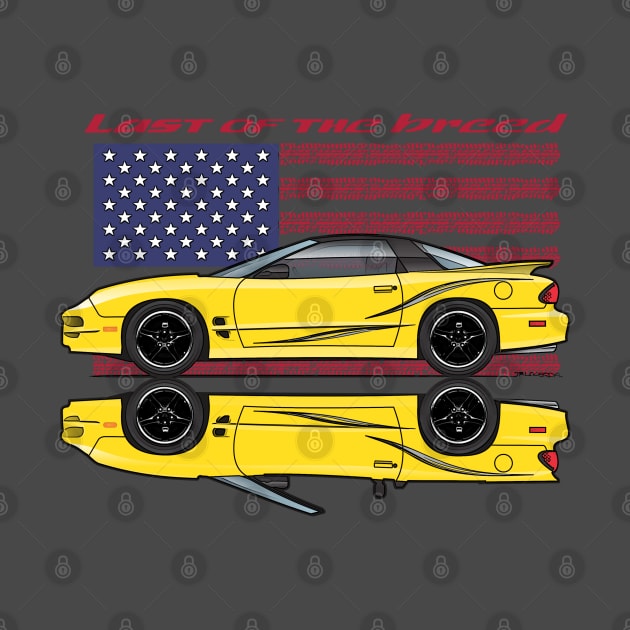 USA - Last of the breed-yellow combo by JRCustoms44