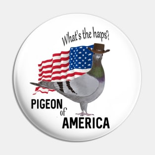 Pigeon of America Pin