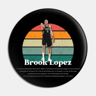 Brook Lopez Vintage V1 Pin