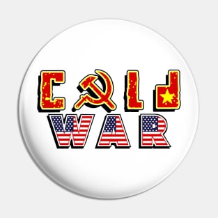 Cold War Flag Colors Pin