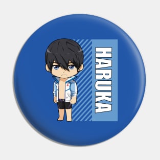 Free Chibi Haruka Nanase Pin