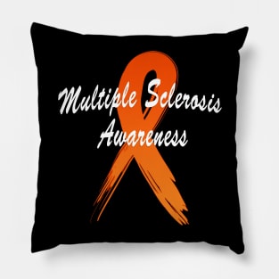 MS, Multiple Sclerosis Ribbon of Hope Pillow