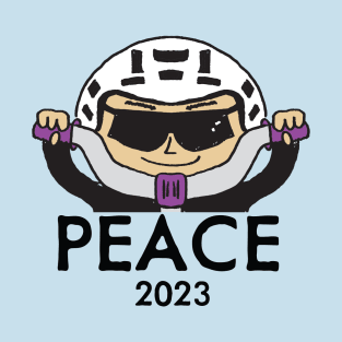 Peace 2023 Biker T-Shirt