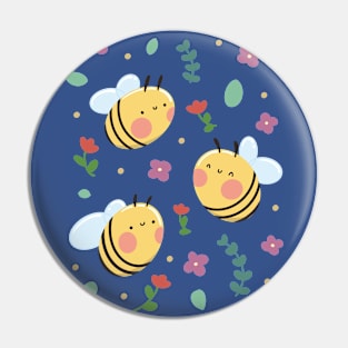 Cute bees Pin