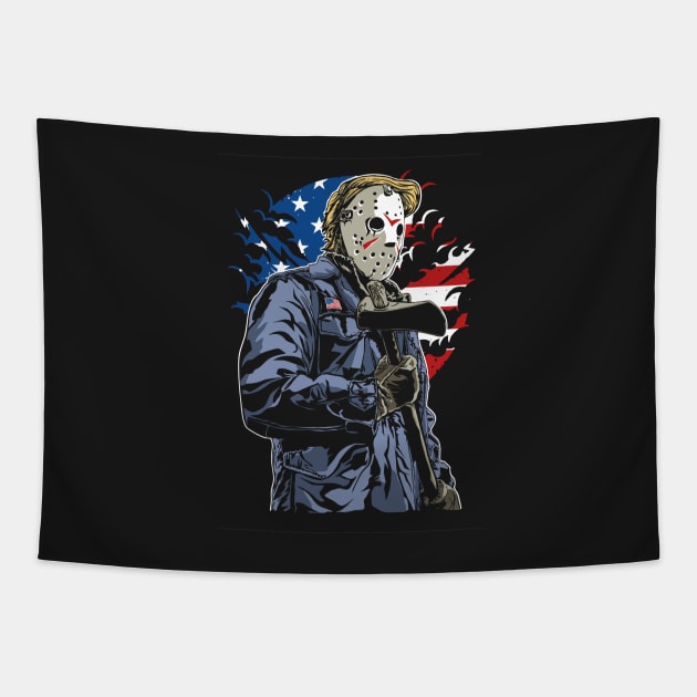 POTUS Jason Tapestry by SEspider