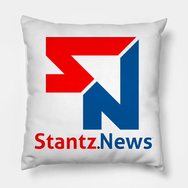 Stantz.News Pillow by VinnyDee78