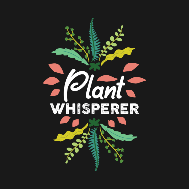 Plant Whisperer Plant Lady by GigibeanCreations