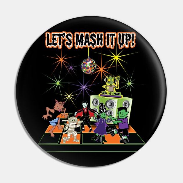 Lets do the mash, the monster mash! Pin by BeebusMarble