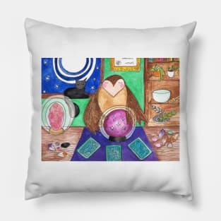 Tarot Owl Pillow