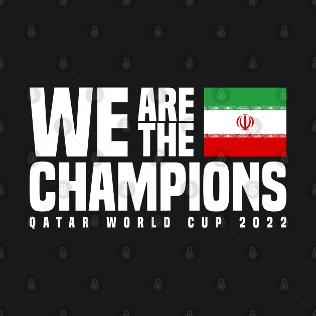 Qatar World Cup Champions 2022 - Iran by Den Vector