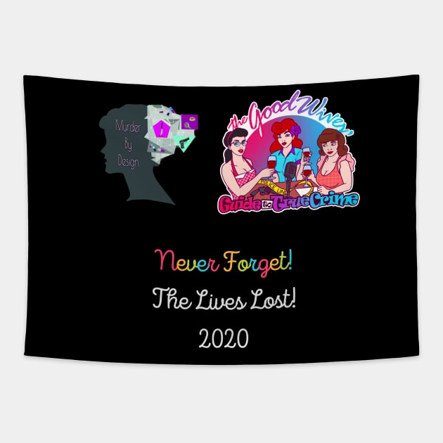 Never Forget 2020 Tapestry by Mad Ginger Entertainment 