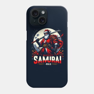 Santa Samurai Phone Case