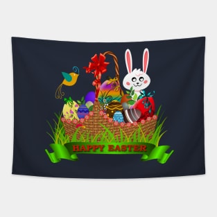 Easter Basket Tapestry