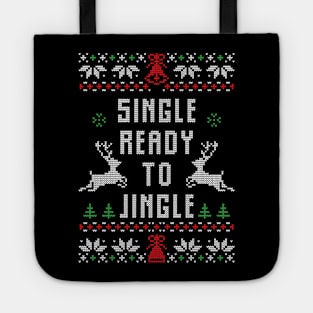 Single Ready To Jingle Christmas Xmas Gift Ugly Tote