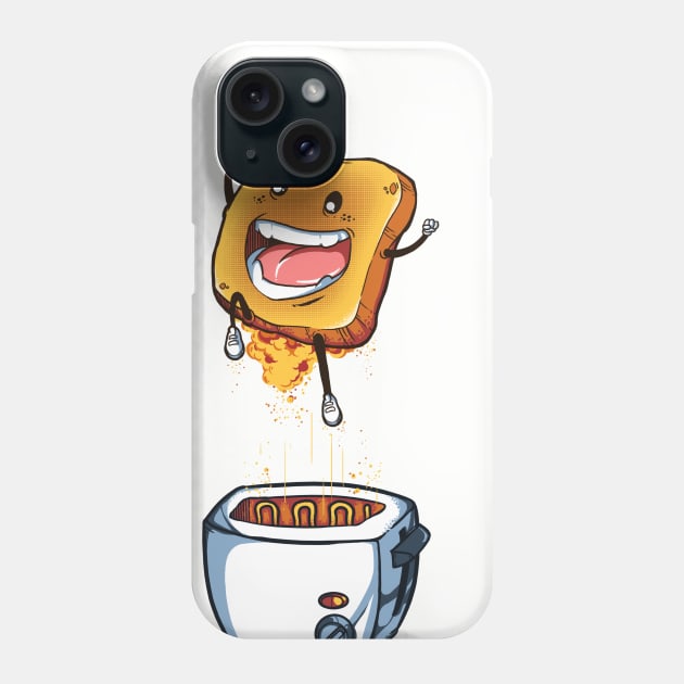 Super Toast Phone Case by mankeeboi