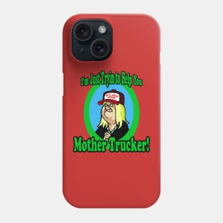 Angry Shopper Mim Phone Case