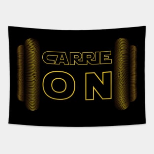 Carrie On Tapestry