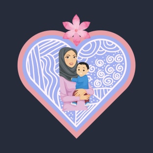 Arab mother and child T-Shirt