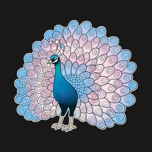 Transgender Pride Peacock T-Shirt