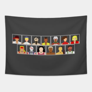 Select Your Character-Street Fighter 3: 2nd Impact Tapestry