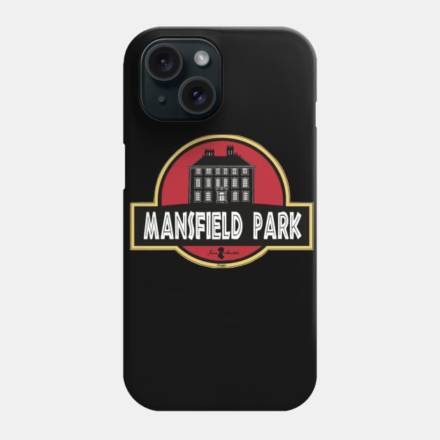 Mansfield Park Safari Logo Phone Case by pembertea