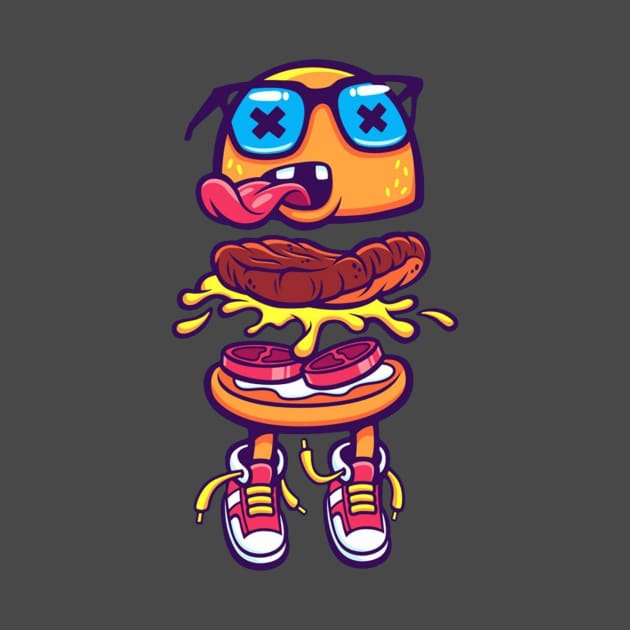 BURGER DUDE MERCH by Unikk.clo