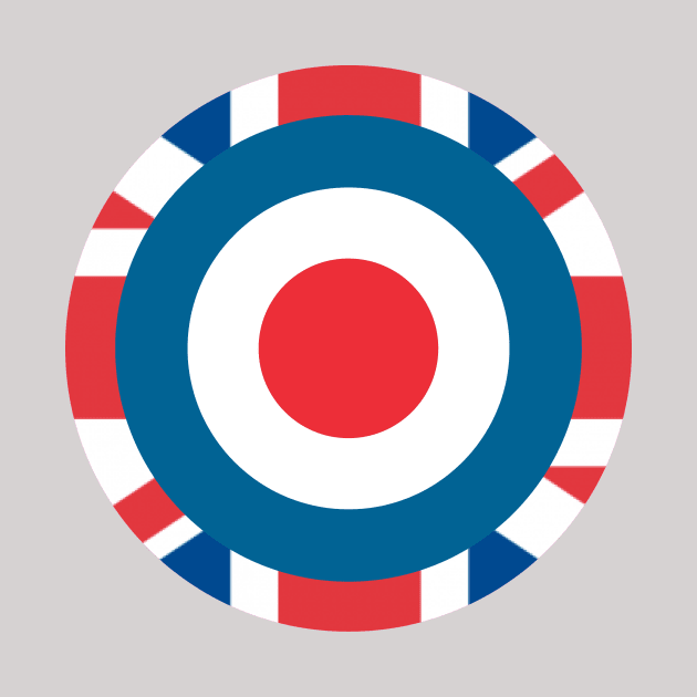 Brit Mod Roundel by Skatee