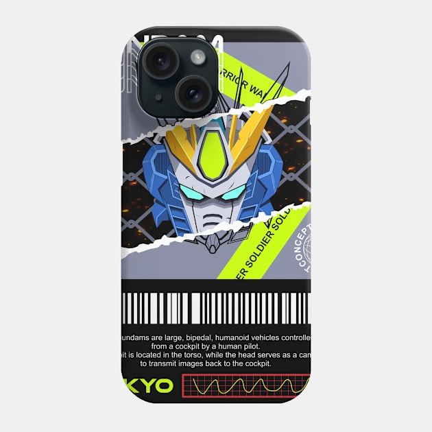 Gundam Streetwear Style Phone Case by VIN LABS