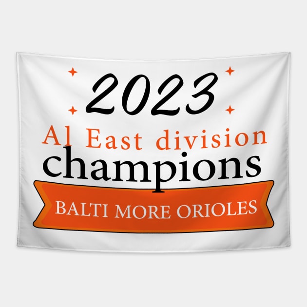 orioles al east champions Tapestry by barwarrior