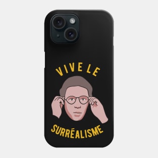 Andre Breton - Vive Le Surrealisme Phone Case