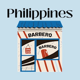 Philippines Filipino Culture Pinoy: hair barber T-Shirt