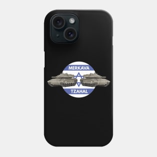 Israeli Tanks Merkava with Flag Phone Case